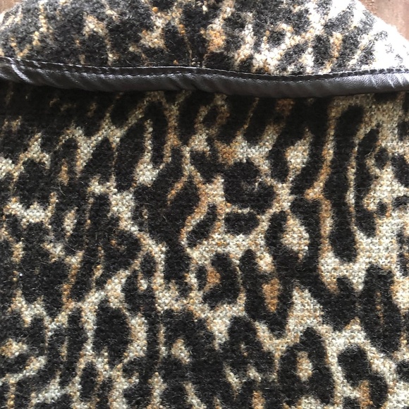 Vintage Leopard/Flower Anis. A Coat Size Medium - Picture 6 of 8